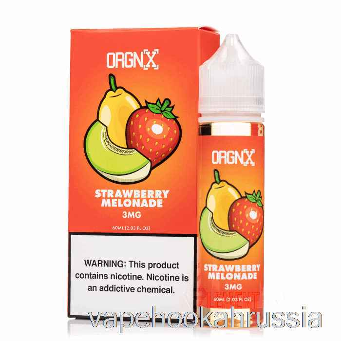 Vape Russia клубничный мелонад - жидкость для электронных сигарет Orgnx - 60мл 3мг